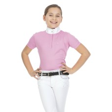EQUITHÈME “Mesh” polo shirt, short sleeves Ladies