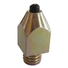 Bullet shaped tungsten studs