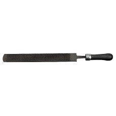 Farrier's rasp with plastic handle