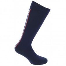 EQUITHÈME "Classic" blauw/wit/rood sokken