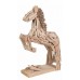 Statue paard in sprong 54 x 34 x 15 cm