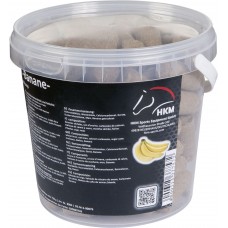 Paardensnoepjes -bananensmaak- in een emmer, 750 g