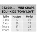 EQUI-KIDS "Pony Love” mini chaps